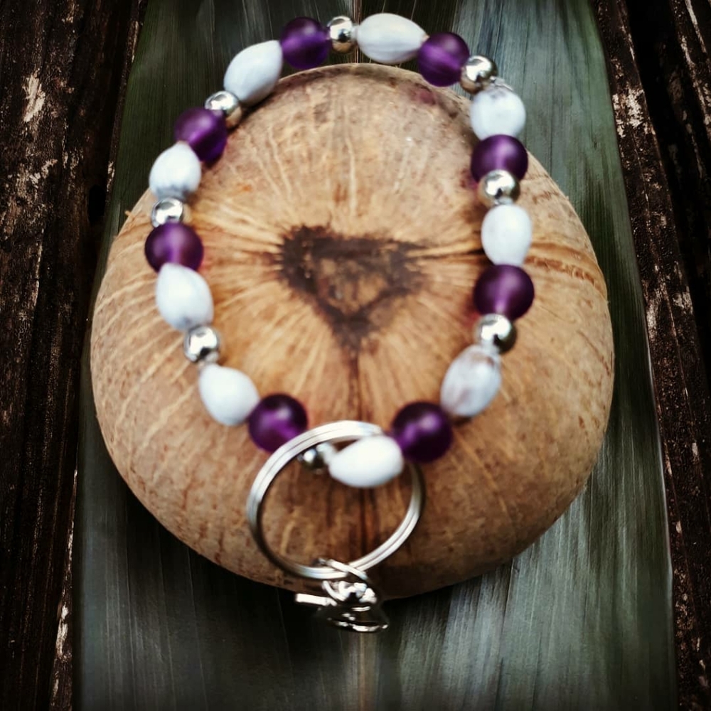 Handmade keychain bracelets